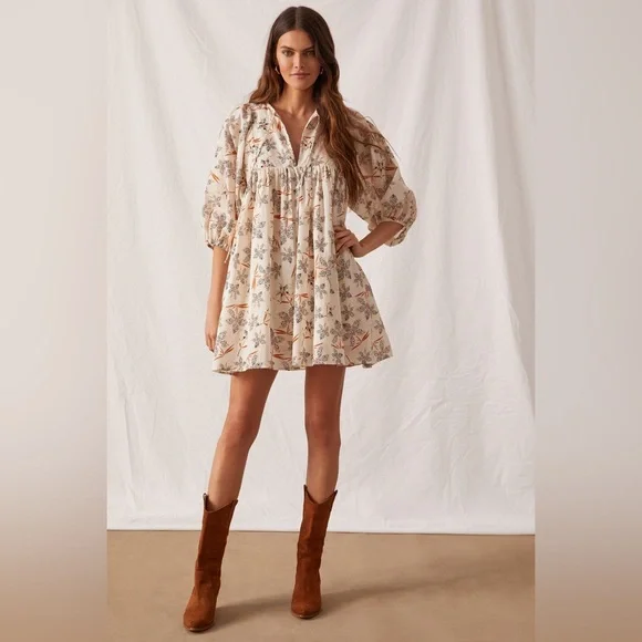 Anthropologie caballeros Breezy Tunic Dress - Picture 1 of 6